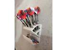 Darts Holder Stand Wall Mount Caddy  holds 18 Darts  Display Rack