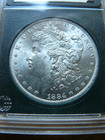 1884-0 Morgan Silver Dollar Bu Condition