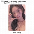  g i-dle  Idle The 8th Mini Album We Are Photobook Jewel Ver  Official Photocard