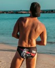 Tom Of Finland Swim Brief  black   gay  Barbie  Speedo  Swimsuit 