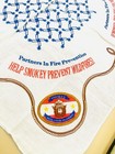 Vintage Original Smokey The Bear   Prca Rodeo Western Scarf Bandana Nos  Mint