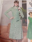Vogue 1547 Dress Gown Sewing Pattern Ladies 14 Uc Vtg Diane Von Furstenberg Easy