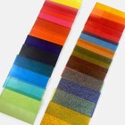 24 Sheets Transparent Cathedral Stained Glass Variety Pack     4 X 6 Inch