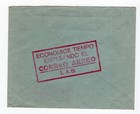 Bolivia 1932 Lab Airmail Cochabamba To Trinidad Imperforate Block Of 4