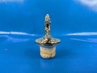 Blanton   s Bourbon Whiskey Cork Bottle Stopper W race Horse   Jockey Gold  a 