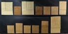 India 1914 Kgv  Overprint I e f  3p To 1re   13v  Incl  Shades Mnh Complete Set 