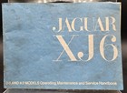 1972 Jaguar Xj6 Series 2 8   4 2 Operating Maintenance   Service Handbook Estate