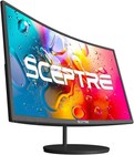 Curved 24-inch Gaming Monitor 1080p R1500 98  Srgb Hdmi X2 Vga Build-in Speakers