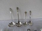 Vintage 17 Piece   Mixed Lot    Of Silverplated Flatware  clean  