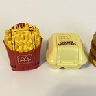Vintage 1987 Mcdonald   s Changeables Transformers Happy Meal Fast Food Toys Lot 