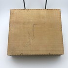 Antique Wizard Pyrography Wood Box Sunbonnet Babies Flemish Art Wood Burning