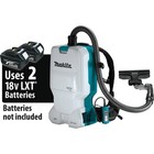 Makita Xcv17z 18v X2 Lxt 1 6 Gallon Backpack Dry Vacuum