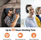 Trucker Bluetooth 5 2 Wireless Headset W  Noise-canceling Mic     Phones pc