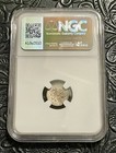 Egypt Ottoman Ah1293-1  Or 1876 Silver 10 Para Sultan Abdul Hamid  Ngc Au58 Rr