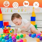 100pcs Ocean Pit Balls Baby Kids Colourful Plastic Balls Swim Bath Play Pool Toy