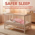 Newborn Sleep Sack Baby Swaddle 3-way Adjustable Wearable Blanket 100  Rayon    