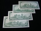 Canada 1867-1967 X 4 1 Dollar Banknotes Uncirculated Pick 75b 60201