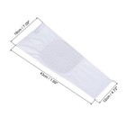 Knee Pads 2 Pack Eva Leg Sleeves For Volleyball Basketball White Large