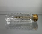 Antique Victorian 1800   s Cut Glass Chatelaine Scent Perfume Bottle