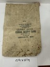 Vintage Bank Bag Lot  Federal Reserve Bank Louisville Branch Louisville Ky