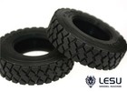 Us Stock Lesu Spare Part Rubber Tires For 1 14 Rc Tractor Truck Car For Tamiya