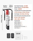 2200w Electric T Post Driver Handheld Pounder W  Two Sleeves - Fence Contruction
