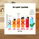 Metal Silver Or Black Decorative Lighter Casing Holders J6