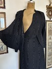 1940s Gothic Noir Glamour Moir   Suit Plus Size 32   Waist 