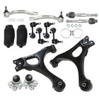 Front Lower Control Arms Ball Joint Sway Bars Tie Rods For 2006-2011 Honda Civic