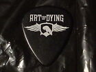 The Art Of Dying Band Logo Uproar Festival 2011 Rare Concert Tour Guitar Pick