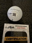 Nelly Korda Signed Golf Ball Lpga Tour Jsa Authenticated Coa Light Smudge