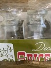 Vintage 1970s Wooden Spice Rack   Bottles Unopened New Retro Kitchen Japan