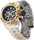 Invicta Speedway Chronograph Gmt Quartz Black Dial Men s Watch 47116  New W Tags