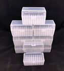 Plastic Ammo Box  lot Of 8  50 Round  223   5 56  Made In Usa  Reloading  Sr-50