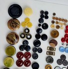 Antique 1850s-1960s Vintage Button Lot Of 250  Pieces 70  Mother Of Pearl L    k 