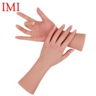 Life Size Silicone Female Hand Realistic Hand Model For Showing Jewelry Manicure