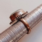 Extremely Very Rare Ancient Silver Roman Ring White Stone Old Artifact Authentic
