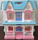 Fisher Price Loving Family Dream Folding Doll House 1993 Figures Dollhouse Set