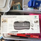 Logitech Cordless Freedom Optical Wireless Keyboard With Mouse