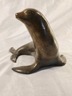 Vintage Antique Brass Large Heavy Seal 12 