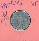 Italy - 1  Lira -  Silver - 1886 - Vf -  5789
