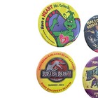 Vintage Universal Studios Cast Member Buttons Halloween Horror Nights Mardi Gras