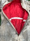 Vintage  Usa Carhartt Red Quilt Lined Coveralls Size 50  Extremely Distressed