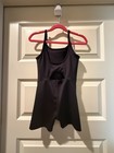 Nike Dri-fit Breathable Mesh Black Sleeveless Unitard Youth Size S