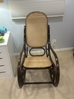 Vintage Thonet Style Bentwood Rocking Chair - Sturdy And Comfortable