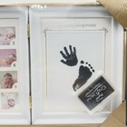 Baby Prints Newborn Handprint And Footprint Picture Frame 13