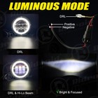 7  Led Headlight  4 5  Fog Light For Harley-davidson Electra Glide Ultra Classic