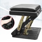 Foot Rest Stool Ergonomic Adjustable Height Under Desk Car Portable Footstool