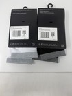 Nike Spark Running Ankle Socks Size M  W7 5-9 m6-7 5 Black White 2 Pairs
