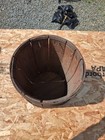Antique Wooden Nail Keg Barrel Rustic Farmhouse Decor Planter 17    Tall